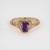 1.00 Ct. Gemstone Ring, 18K Rose Gold 1