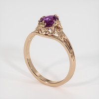 1.00 Ct. Gemstone Ring, 18K Rose Gold 2