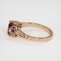 1.00 Ct. Gemstone Ring, 18K Rose Gold 4