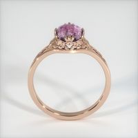 1.73 Ct. Pink Sapphire Ring, 18K Rose Gold 3