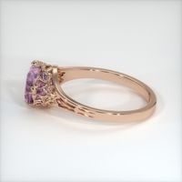 1.73 Ct. Pink Sapphire Ring, 18K Rose Gold 4
