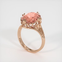 8.08 Ct. Sapphire Ring, 18K Rose Gold 2