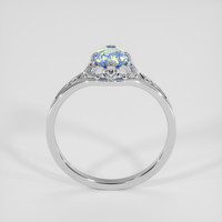 1.16 Ct. Bi Color / Parti Sapphire Ring, Silver 3