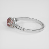 1.19 Ct. Bi Color / Parti Sapphire Ring, Silver 4