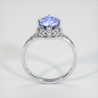 2.48 Ct. Violet Sapphire Ring, 10K White Gold 3