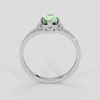 0.85 Ct. Alexandrite Ring, 14K White Gold 3