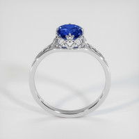 1.04 Ct. Sapphire Ring, 14K White Gold 3