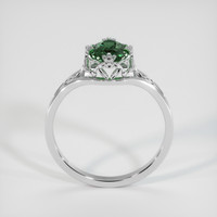 1.22 Ct. Green Sapphire Ring, 14K White Gold 3