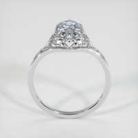 1.29 Ct. Bluish Grey Sapphire Ring, 14K White Gold 3
