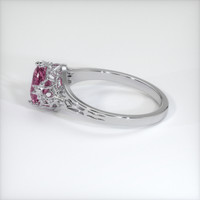 1.02 Ct. Sapphire Ring, 14K White Gold 4