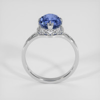 2.59 Ct. Blue Sapphire Ring, 18K White Gold 3