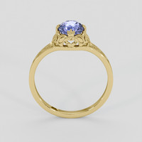 1.18 Ct. Purple Sapphire Ring, 10K Yellow Gold 3