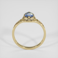 1.16 Ct. Bi Color Sapphire Ring, 10K Yellow Gold 3