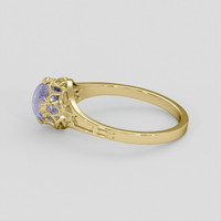 1.68 Ct. White Sapphire Ring, 10K Yellow Gold 4