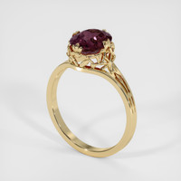 3.06 Ct. Gemstone Ring, 14K Yellow Gold 2