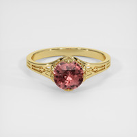1.22 Ct. Sapphire Ring, 14K Yellow Gold 1