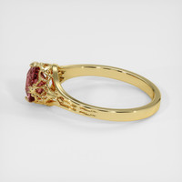 1.22 Ct. Sapphire Ring, 14K Yellow Gold 4