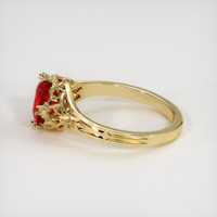 1.81 Ct. Ruby Ring, 14K Yellow Gold 4