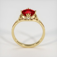 2.13 Ct. Ruby Ring, 14K Yellow Gold 3