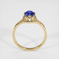 1.00 Ct. Sapphire Ring, 14K Yellow Gold 3