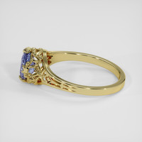 0.97 Ct. Bi Color Sapphire Ring, 14K Yellow Gold 4