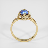 2.19 Ct. Blue Sapphire Ring, 14K Yellow Gold 3