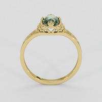 1.14 Ct. Color Change Sapphire Ring, 14K Yellow Gold 3
