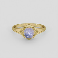 1.68 Ct. White Sapphire Ring, 14K Yellow Gold 1