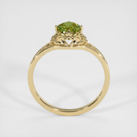 0.66 Ct. Sapphire Ring, 14K Yellow Gold 3