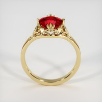 2.20 Ct. Ruby Ring, 14K Yellow Gold 3