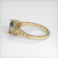 1.02 Ct. Sapphire Ring, 14K Yellow Gold 4