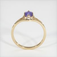 0.80 Ct. Sapphire Ring, 14K Yellow Gold 3