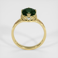 2.56 Ct. Green Sapphire Ring, 14K Yellow Gold 3