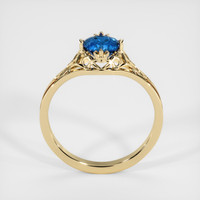 0.73 Ct. Sapphire Ring, 18K Yellow Gold 3