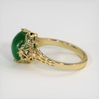 3.33 Ct. Emerald Ring, 18K Yellow Gold 4