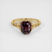 3.06 Ct. Gemstone Ring, 18K Yellow Gold 1