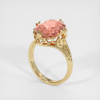 8.08 Ct. Sapphire Ring, 18K Yellow Gold 2