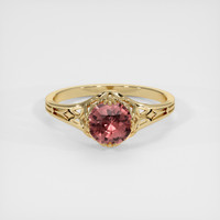 1.22 Ct. Sapphire Ring, 18K Yellow Gold 1