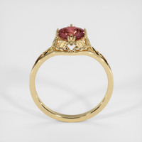 1.22 Ct. Sapphire Ring, 18K Yellow Gold 3