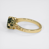 2.13 Ct. Color Change Sapphire Ring, 18K Yellow Gold 4