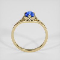 1.01 Ct. Bi Color / Parti Sapphire Ring, 18K Yellow Gold 3