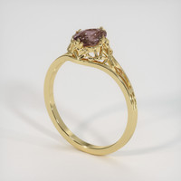 1.38 Ct. Sapphire Ring, 18K Yellow Gold 2