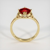 1.69 Ct. Ruby Ring, 18K Yellow Gold 3