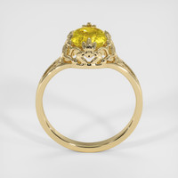 1.54 Ct. Yellow Sapphire Ring, 18K Yellow Gold 3