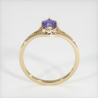 0.80 Ct. Sapphire Ring, 18K Yellow Gold 3