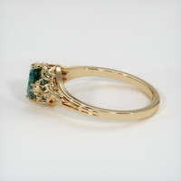 1.19 Ct. Sapphire Ring, 18K Yellow Gold 4