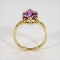 3.17 Ct. Sapphire Ring, 18K Yellow Gold 3