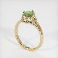 1.12 Ct. Sapphire Ring, 18K Yellow Gold 2