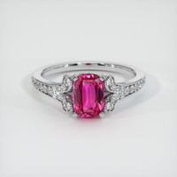 2.46 Ct. Sapphire Ring, Platinum 950 1