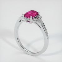 2.46 Ct. Sapphire Ring, Platinum 950 2